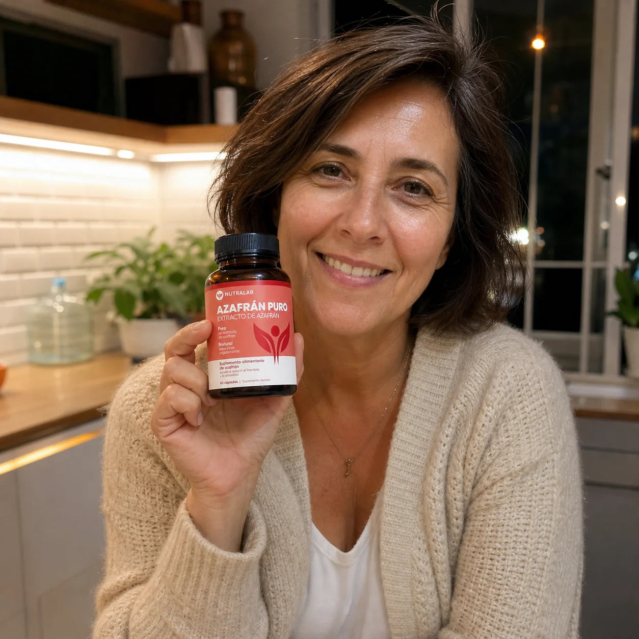 Laura con NUTRALAB Azafrán Puro
